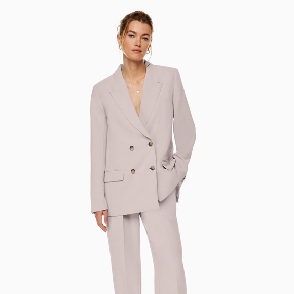 Aritzia Destiny Blazer (Size 4) (Purple Grey) - Picture 1 of 12